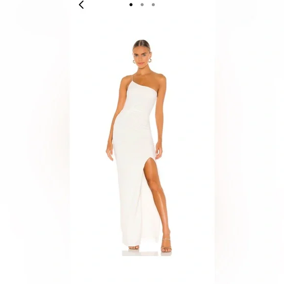 nookie lust one shoulder dress Nookie Lust One Shoulder Gown